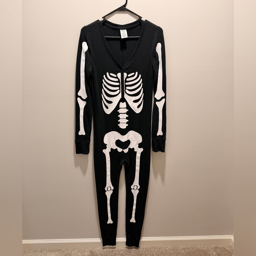 VS Pink skeleton jumpsuit size M